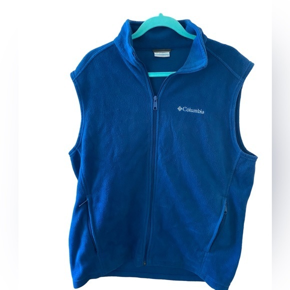 Columbia Other - Columbia men’s blue fleece vest size large